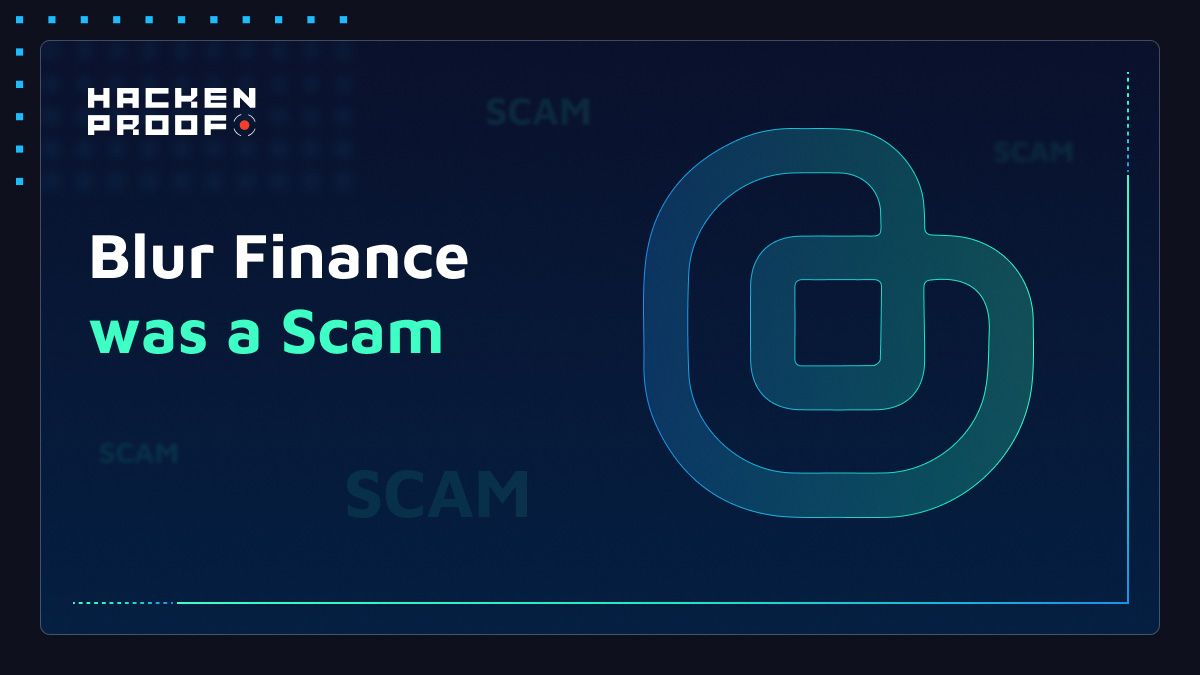 The rug pull worth $600,000 from Blur Finance