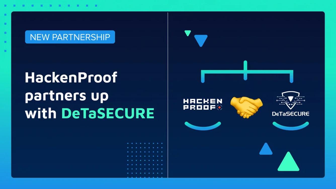 HackenProof partners up with Detasecure