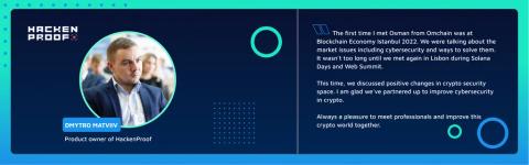 HackenProof partners up with omchain