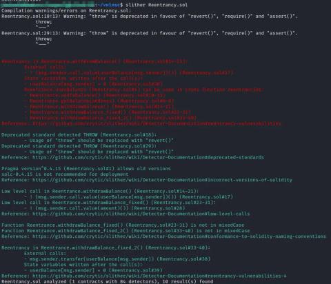 How to use Slither for auditing smart contracts