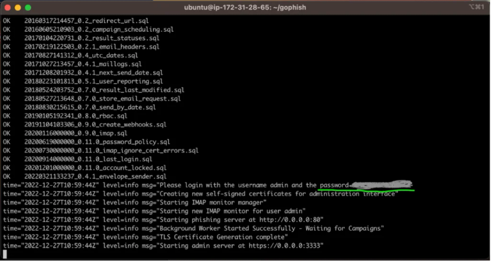 How to launch a phishing attack using Gophish
