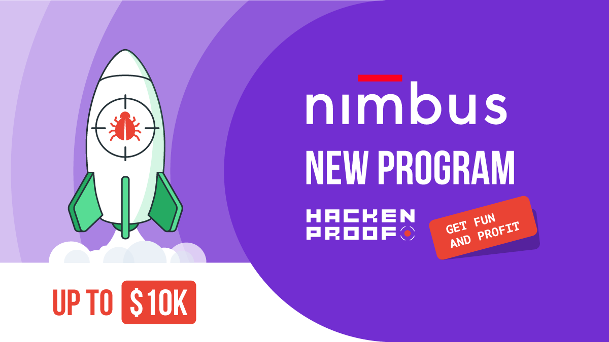 New Bug Bounty Program for Nimbus – Participate and Earn Solid Rewards!