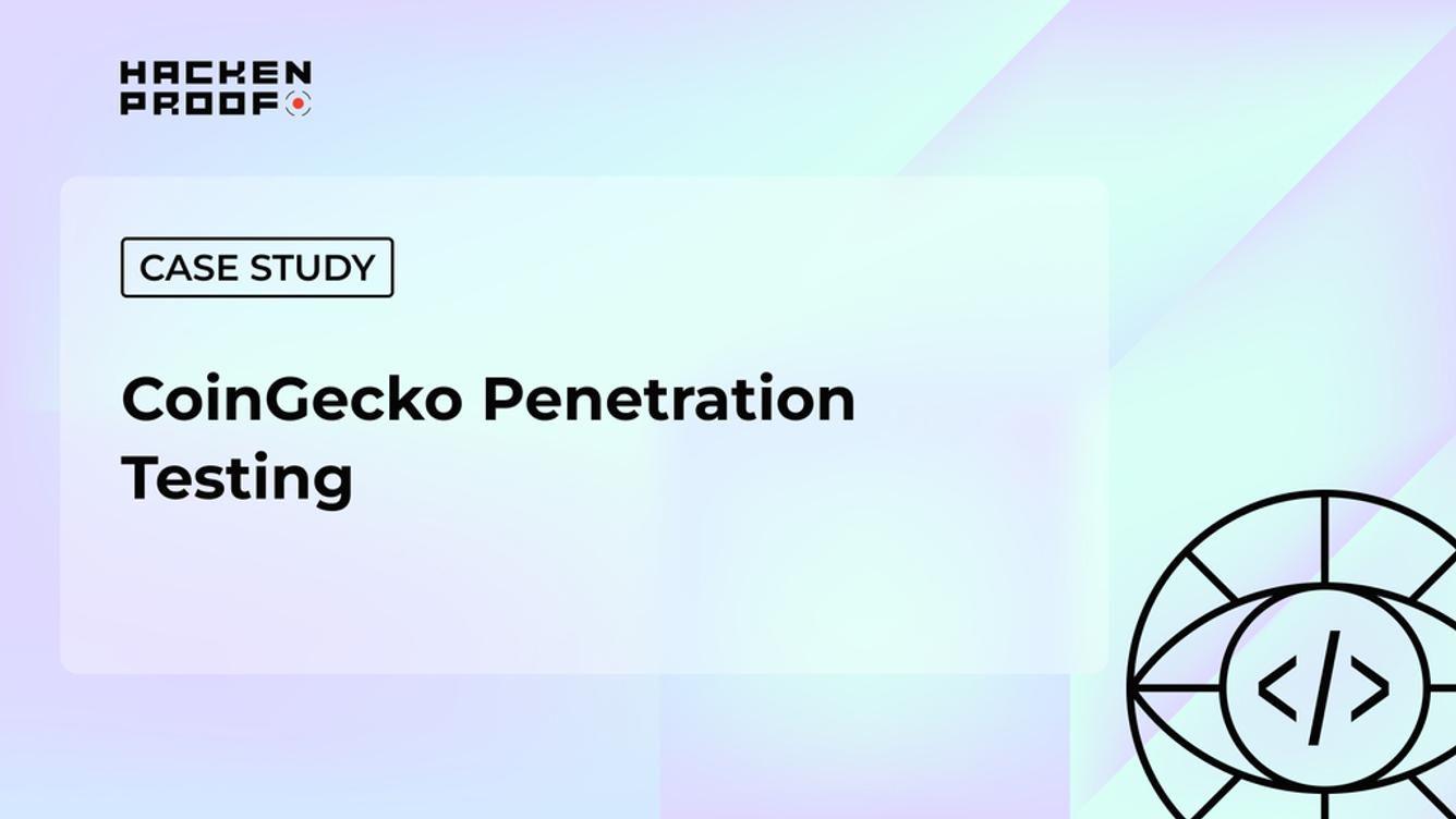 CoinGecko Penetration Testing