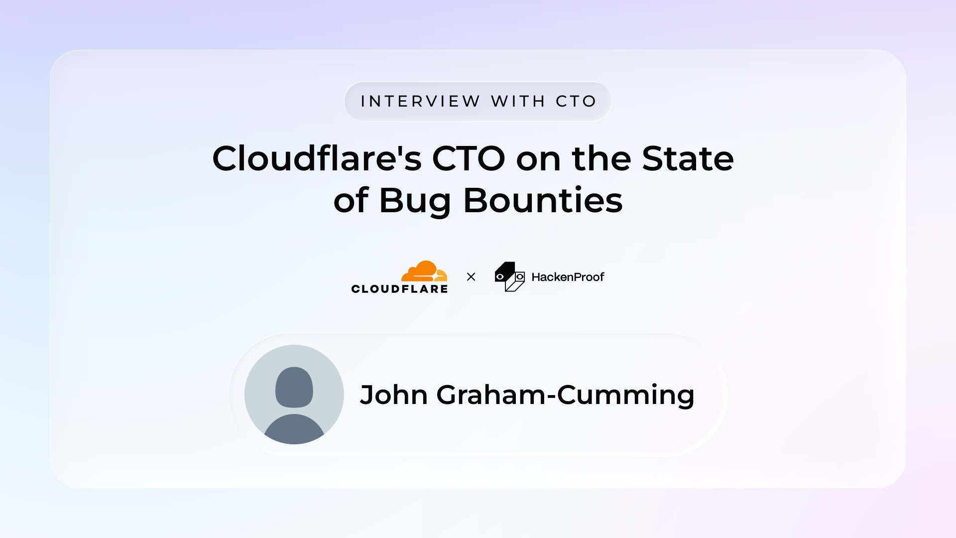 CTO Q&A with John Graham-Cumming