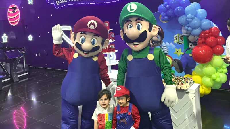 Imagen temática de Super Mario Bros