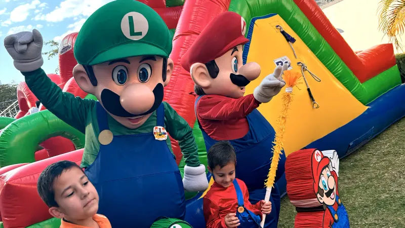 Imagen temática de Super Mario Bros