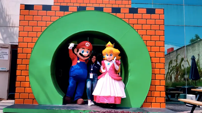 Imagen temática de Super Mario Bros