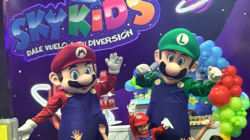 Imagen temática de Super Mario Bros