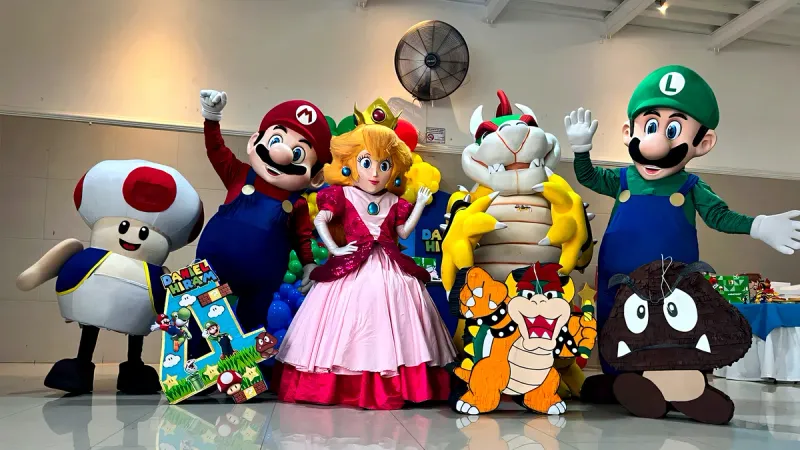 Imagen temática de Super Mario Bros