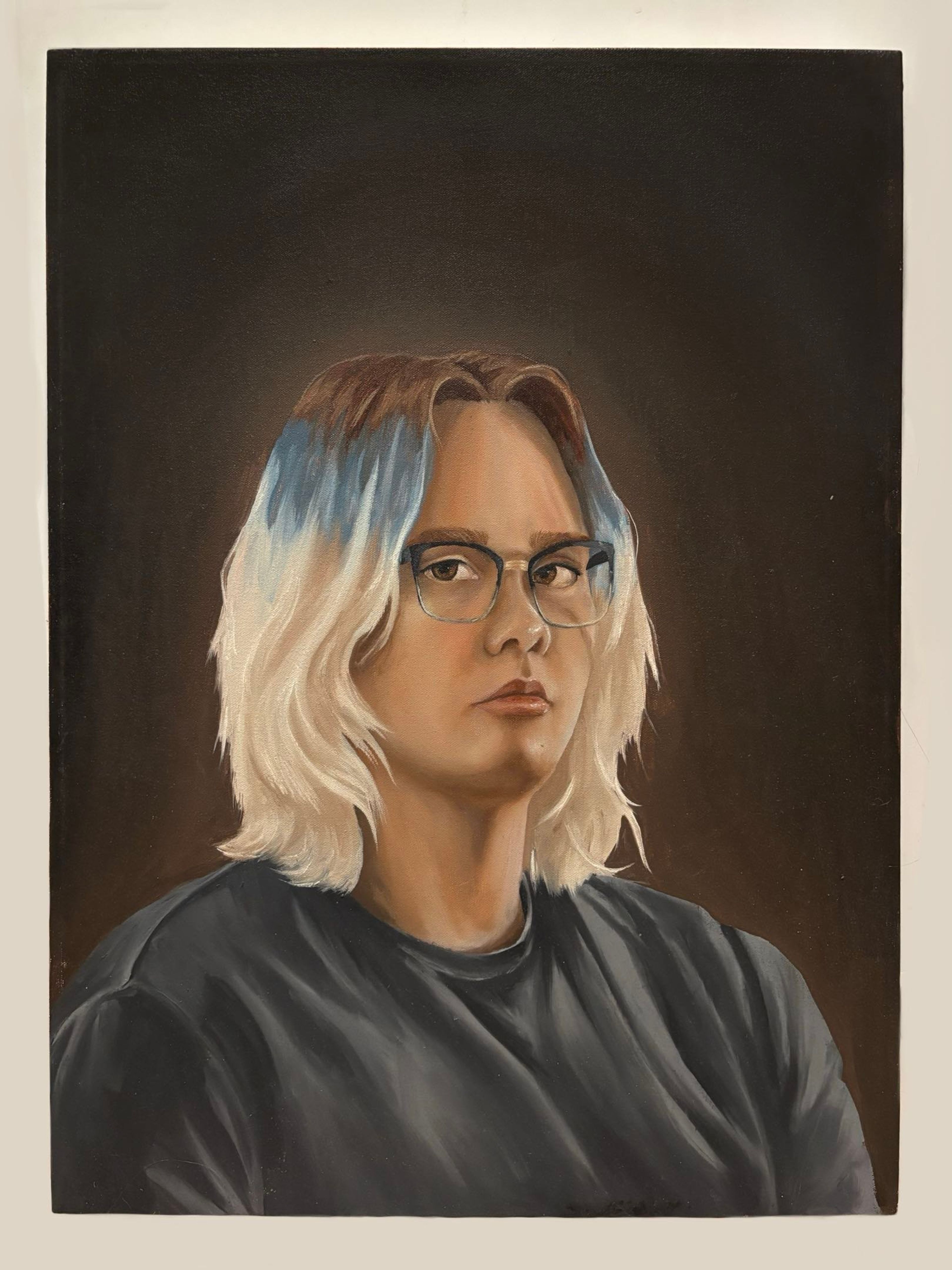 Self-Portrait - Oil on Canvas - October 2024