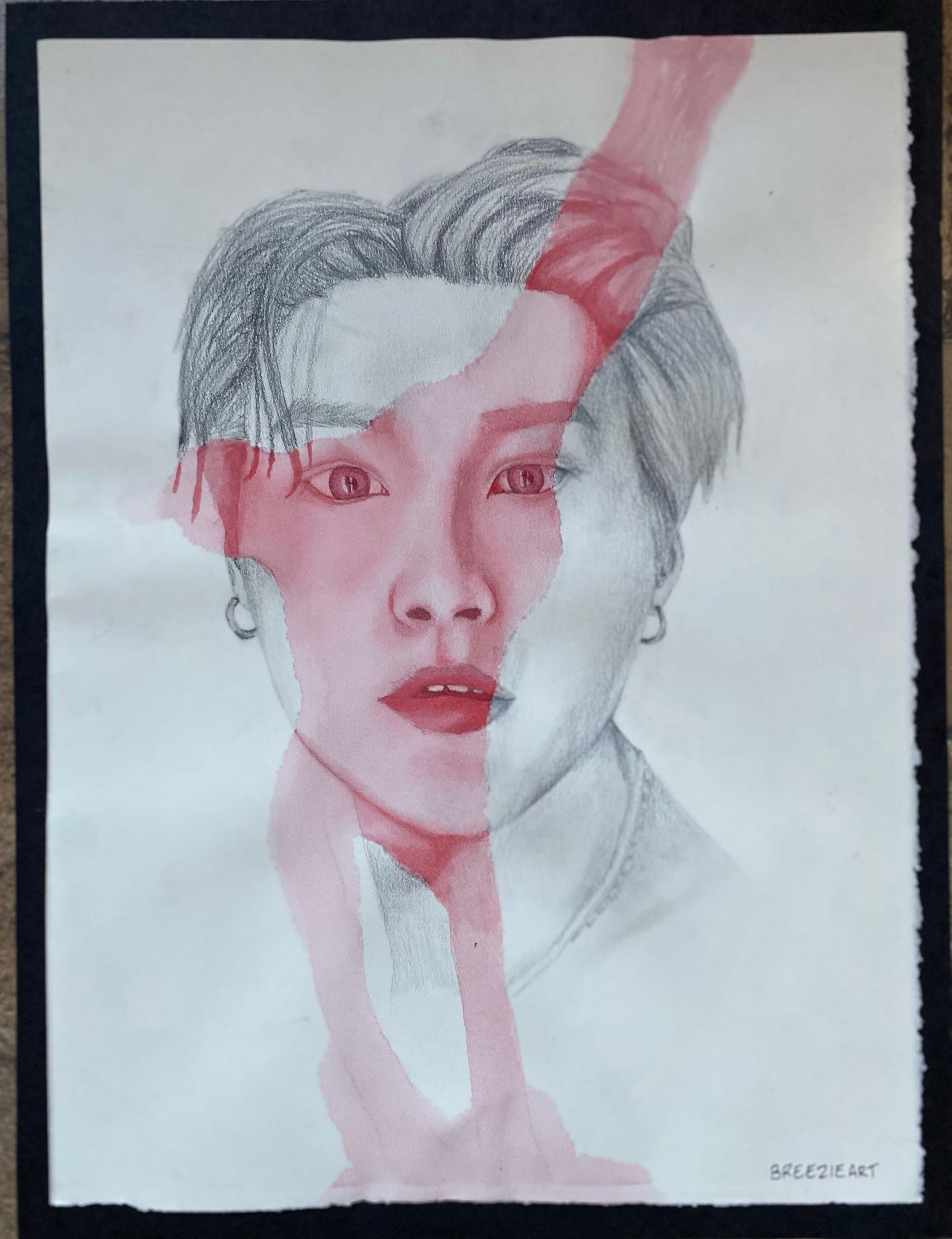 See Through - Watercolour and Graphite on Paper - May 2022