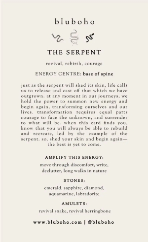 serpent cardback side