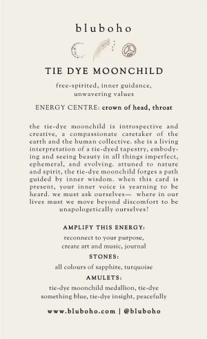 tie-dye moonchild cardback side