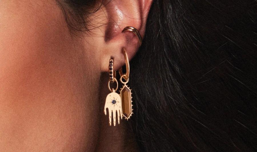 Gold Hoop Earrings Hero Banner