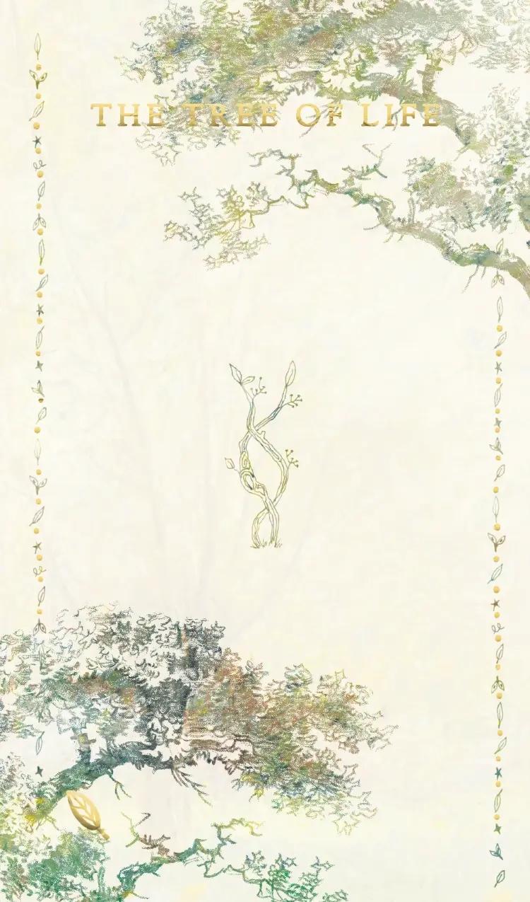 tree of life card front side