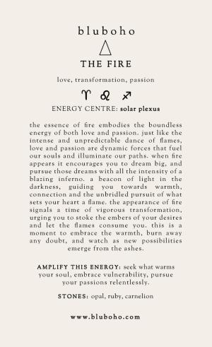 fire element cardback side