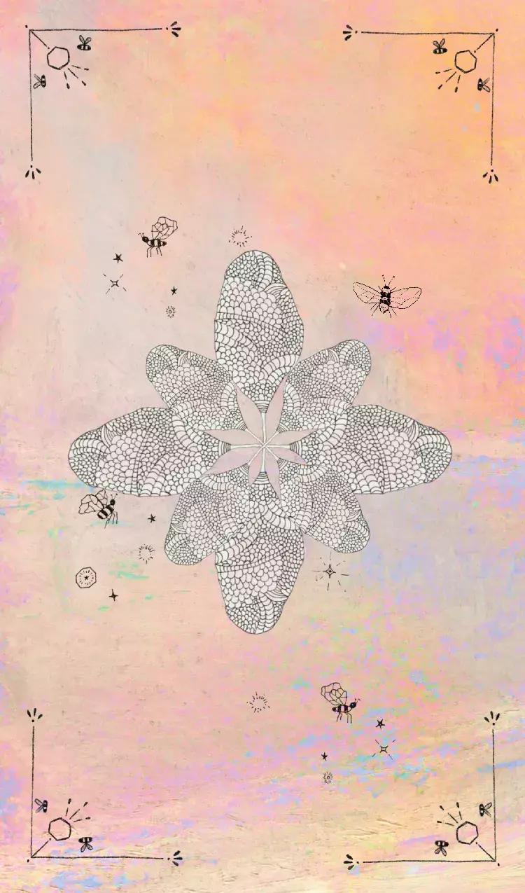 beehive card front side