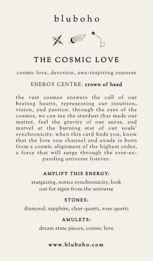 cosmic love cardback side