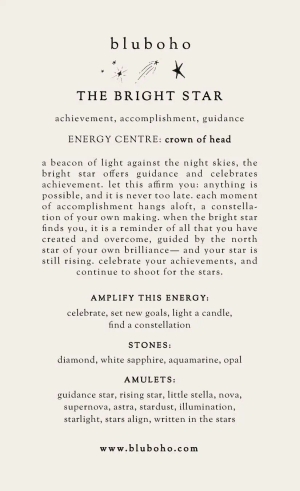 bright star cardback side