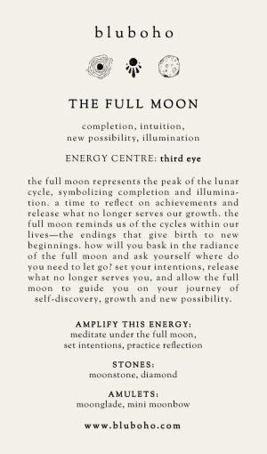 full moon cardback side