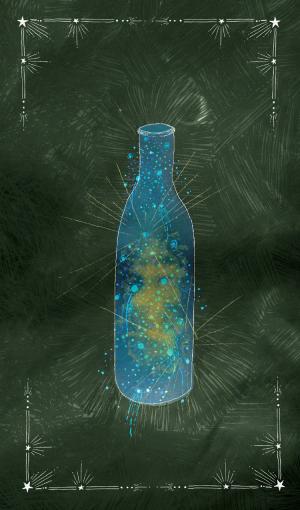 serendipitous moment card front side