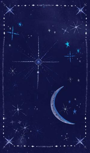 cosmic love card front side