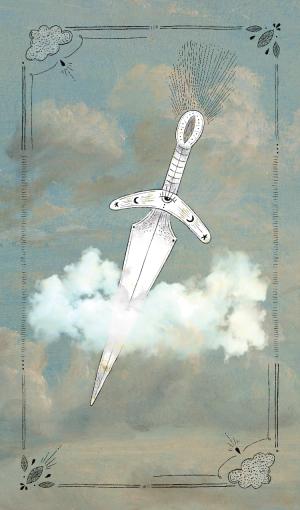 dagger card front side