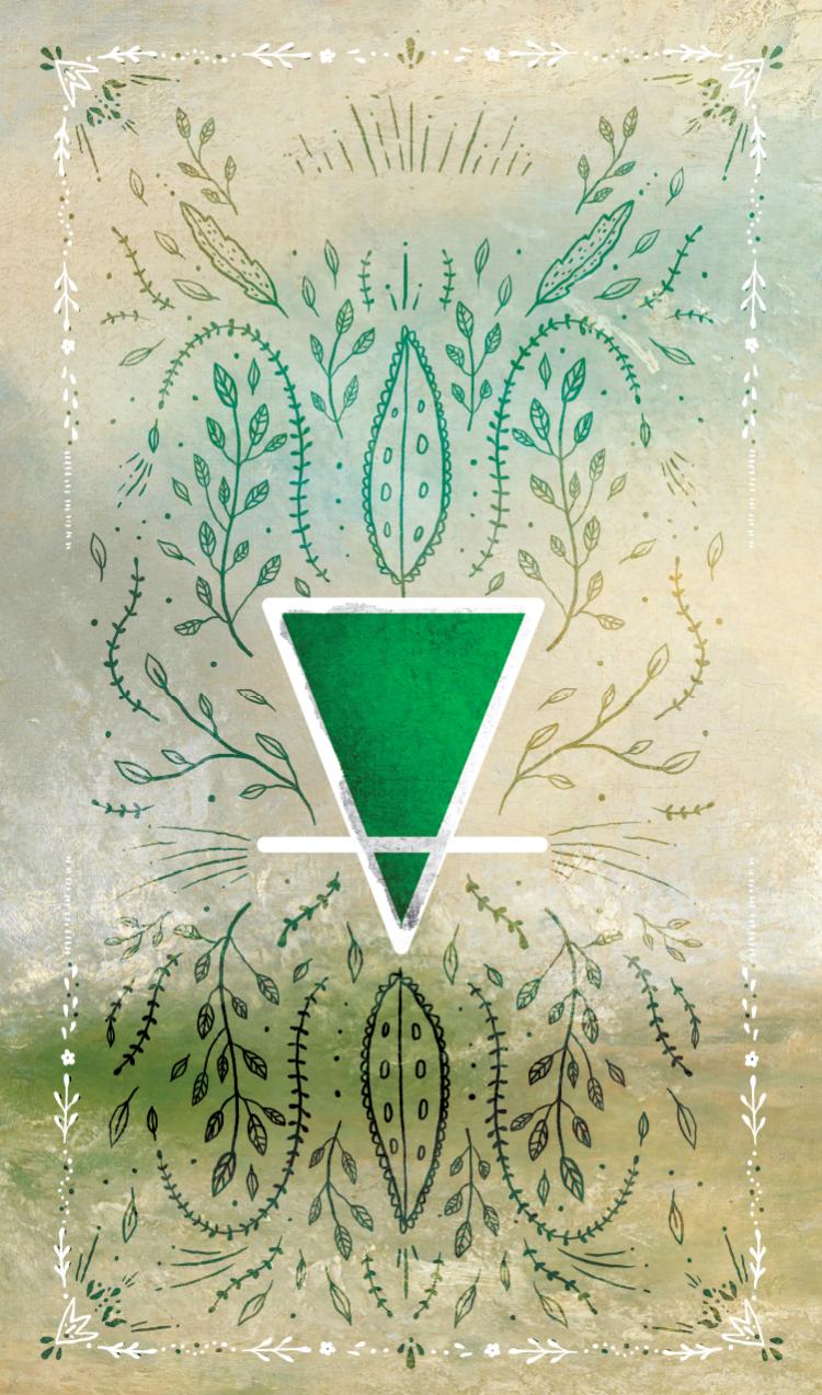 earth element card front side