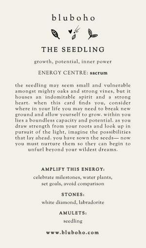 seedling cardback side