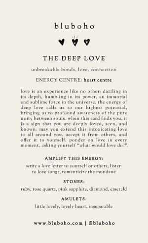 deep love cardback side