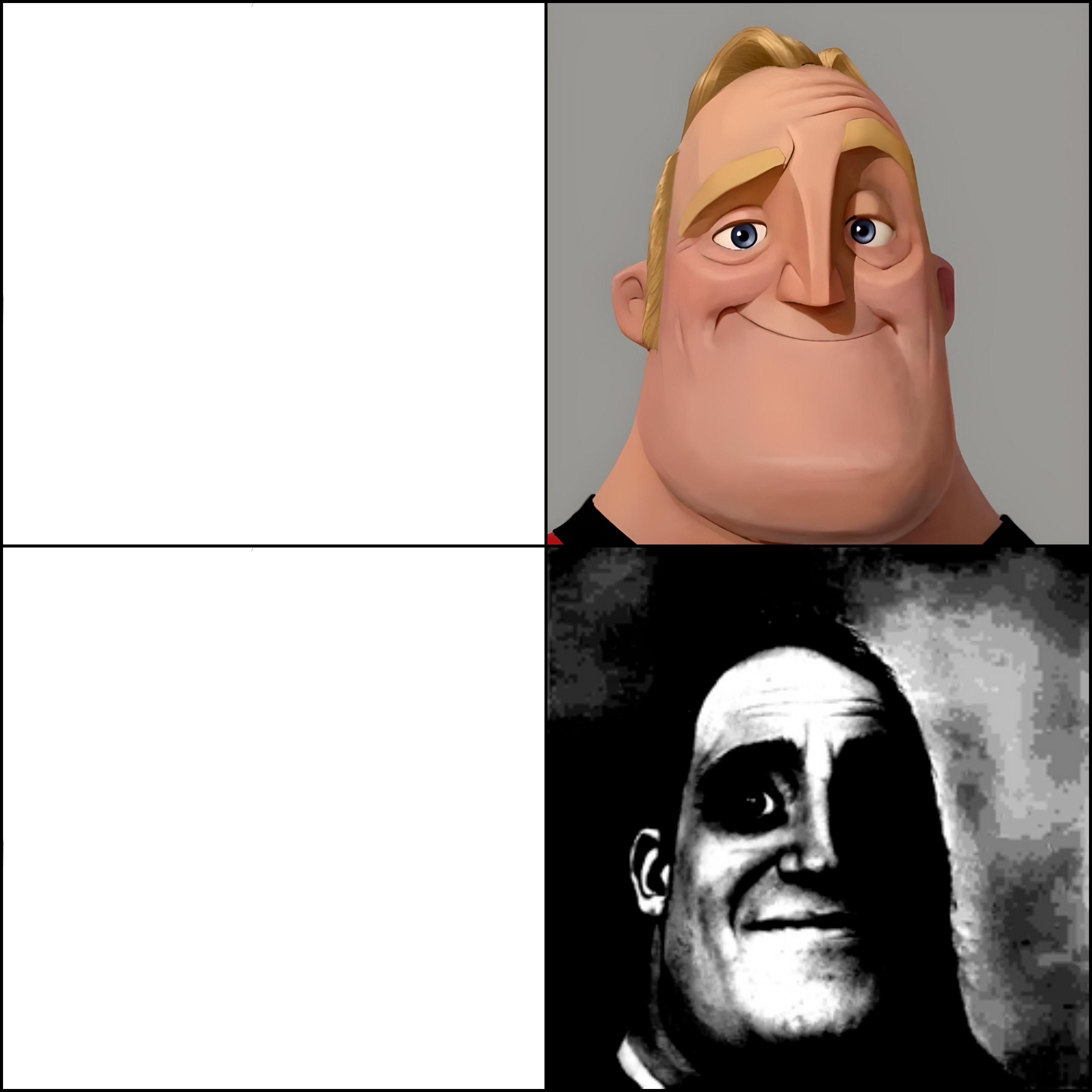 Mr. Incredible becoming uncanny