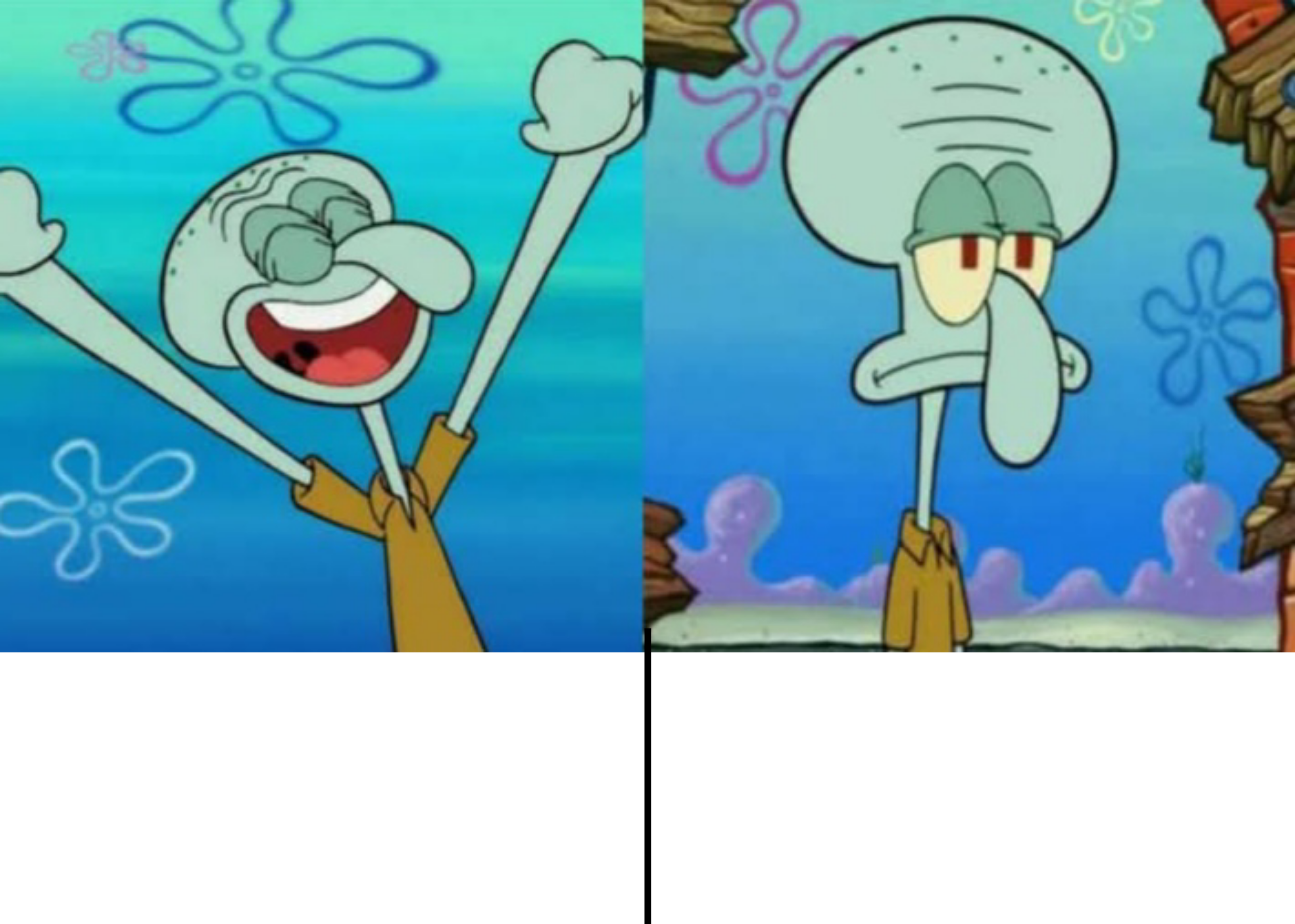 Squidward 2x2 plain