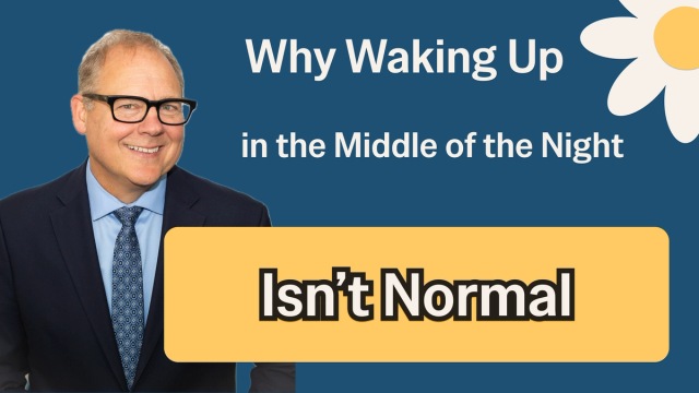 Why Waking Up in the Middle of the Night Isn't Normal