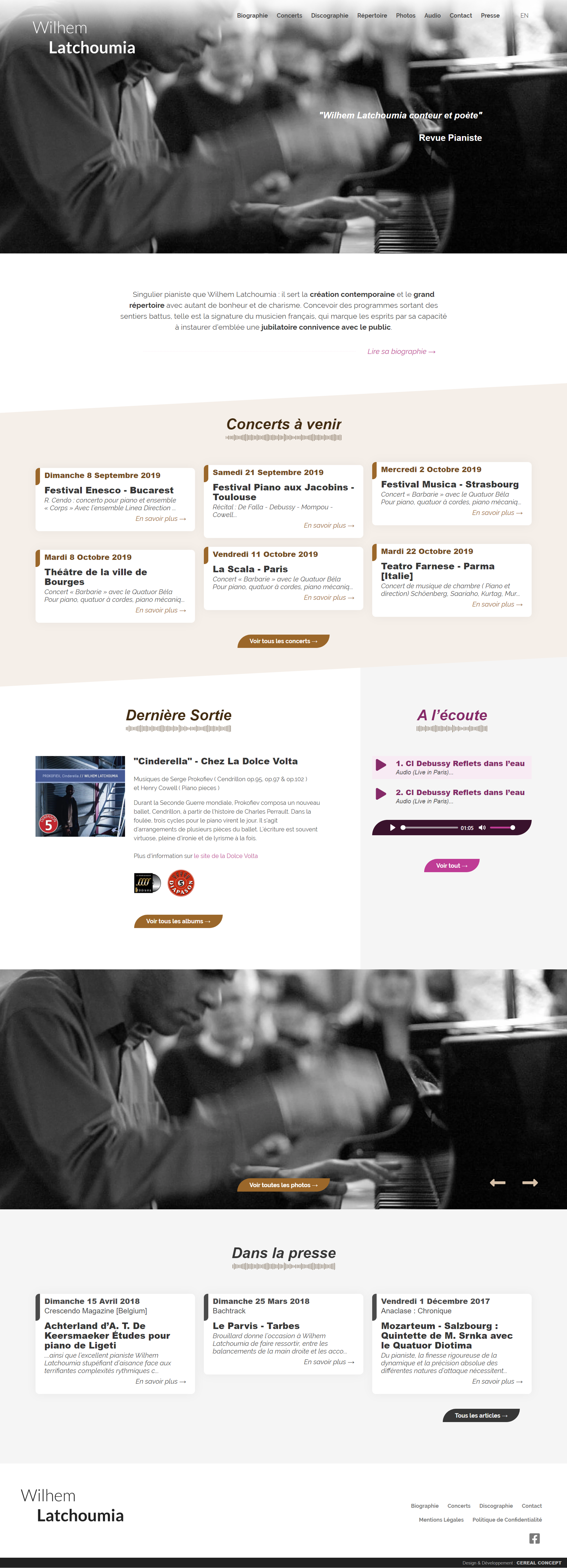 Capture du site Wilhem Latchoumia