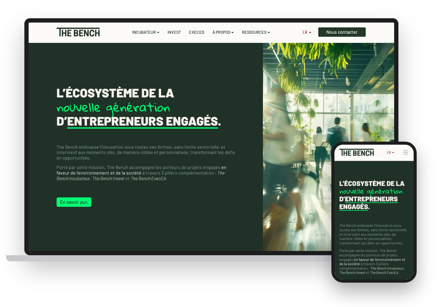 Site vitrine WordPress multilingue