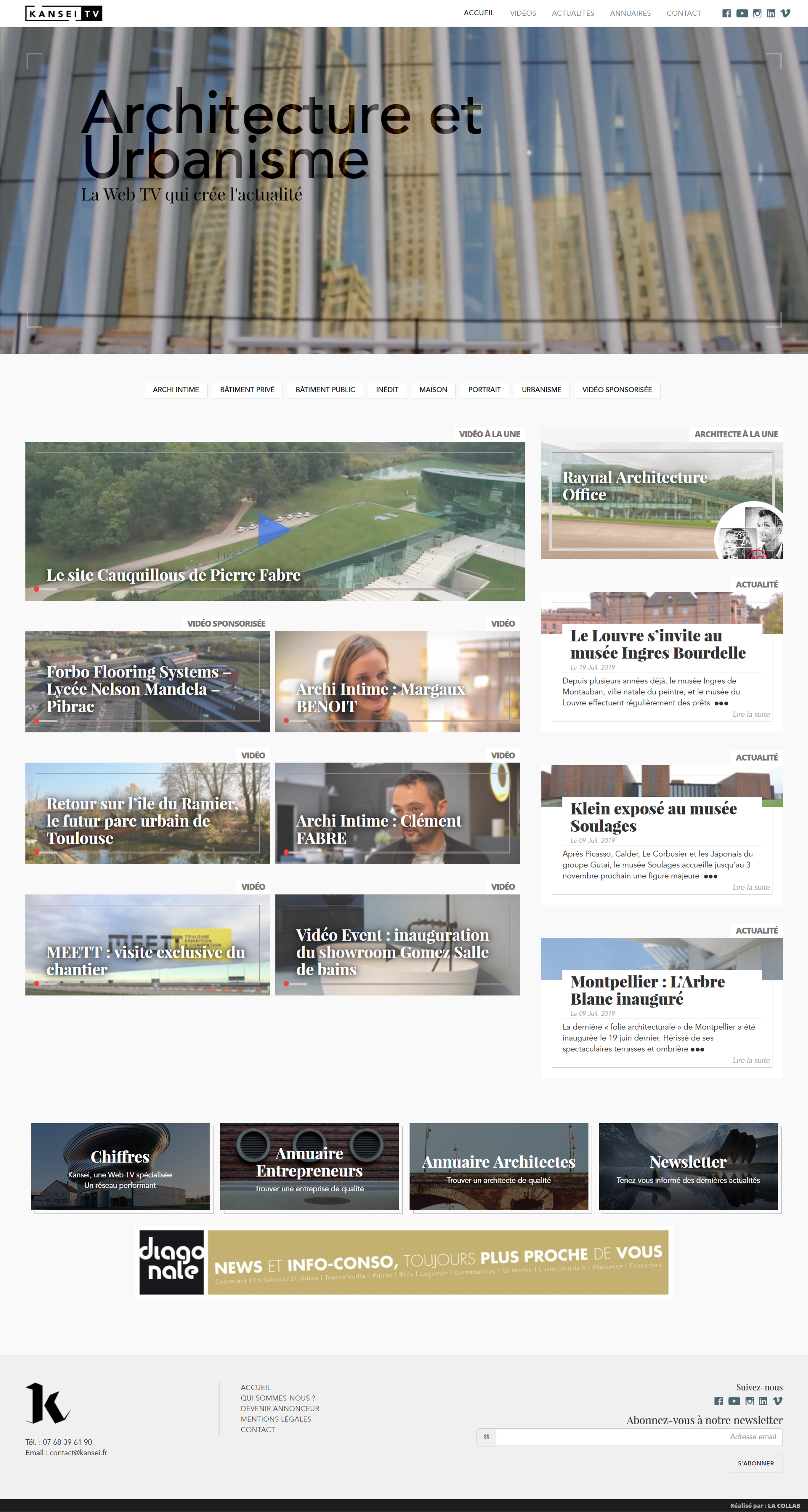 Capture du site Kansei