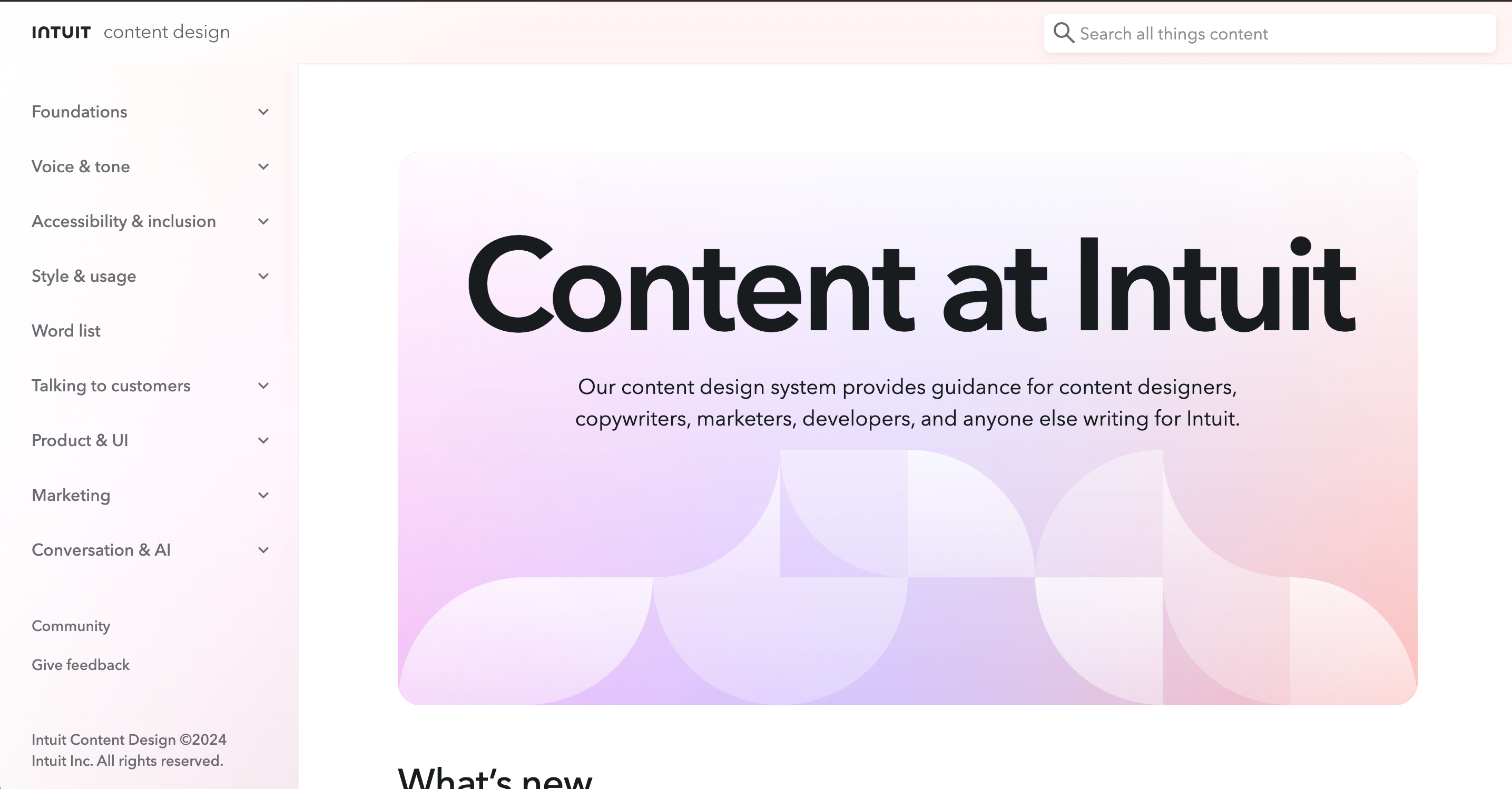 Screenshot of the linked site
