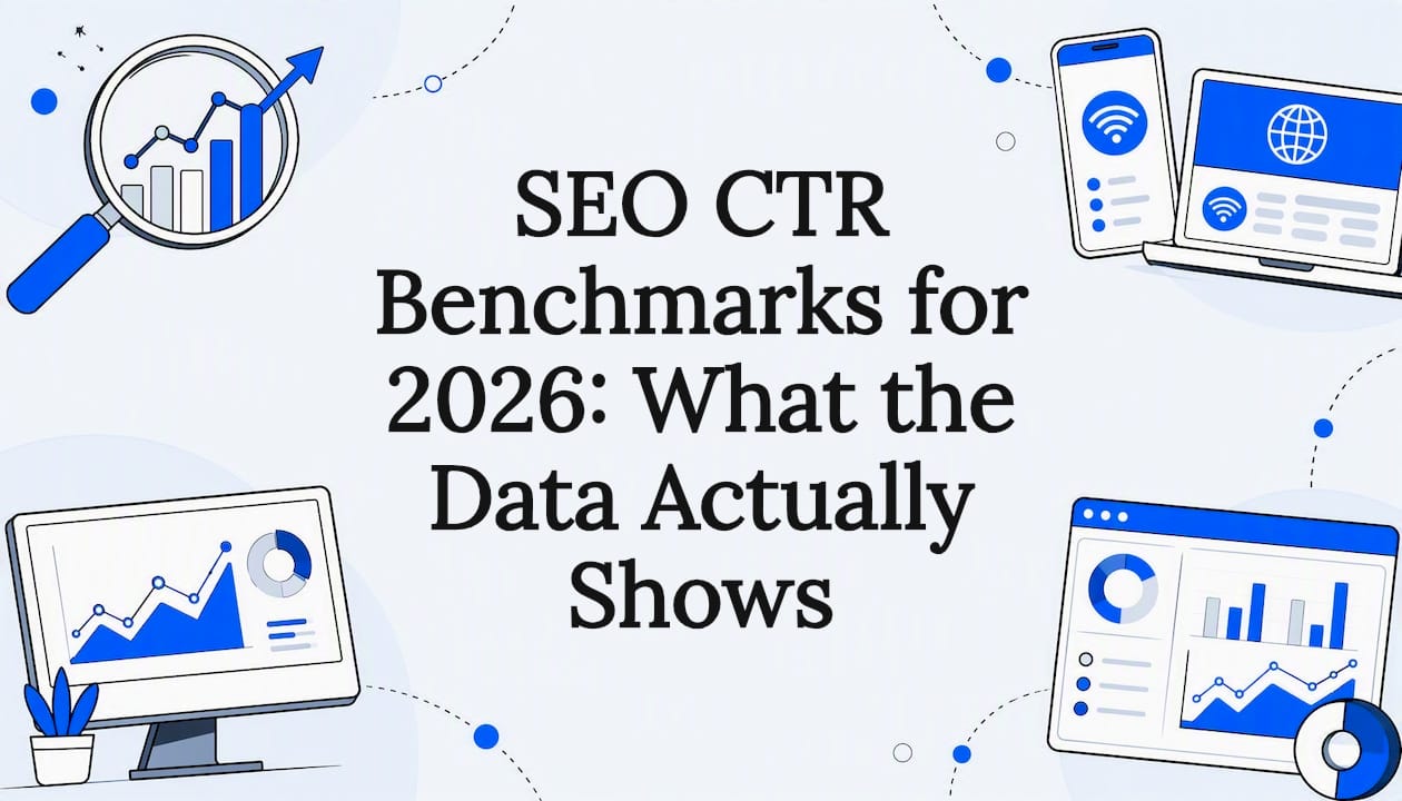 SEO CTR Benchmarks for 2026: What the Data Actually Shows