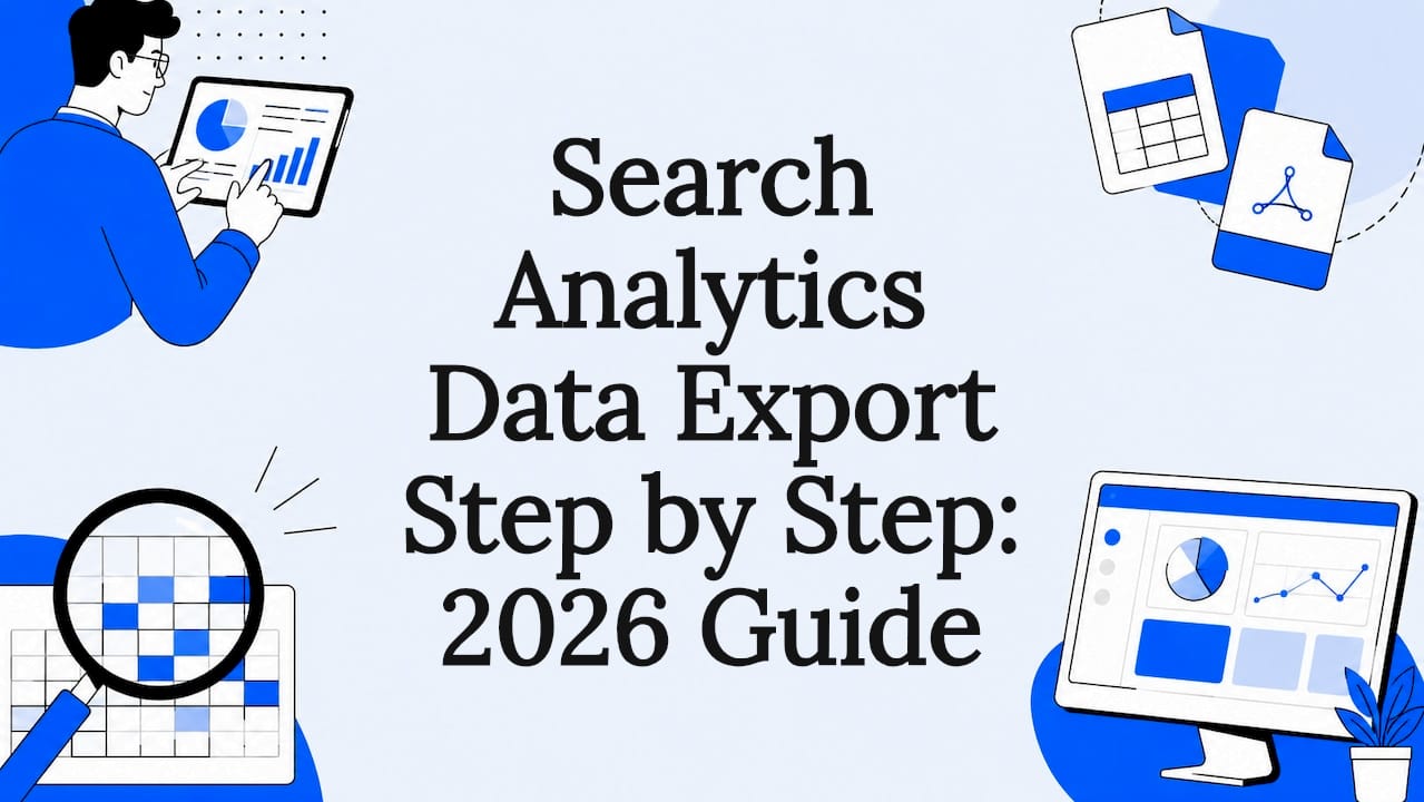Search Analytics Data Export Step by Step: 2026 Guide