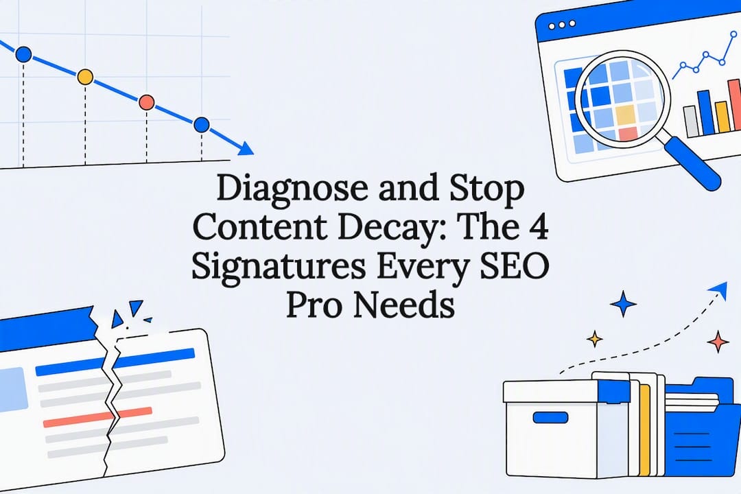 Diagnose and Stop Content Decay: The 4 Signatures Every SEO Pro Needs