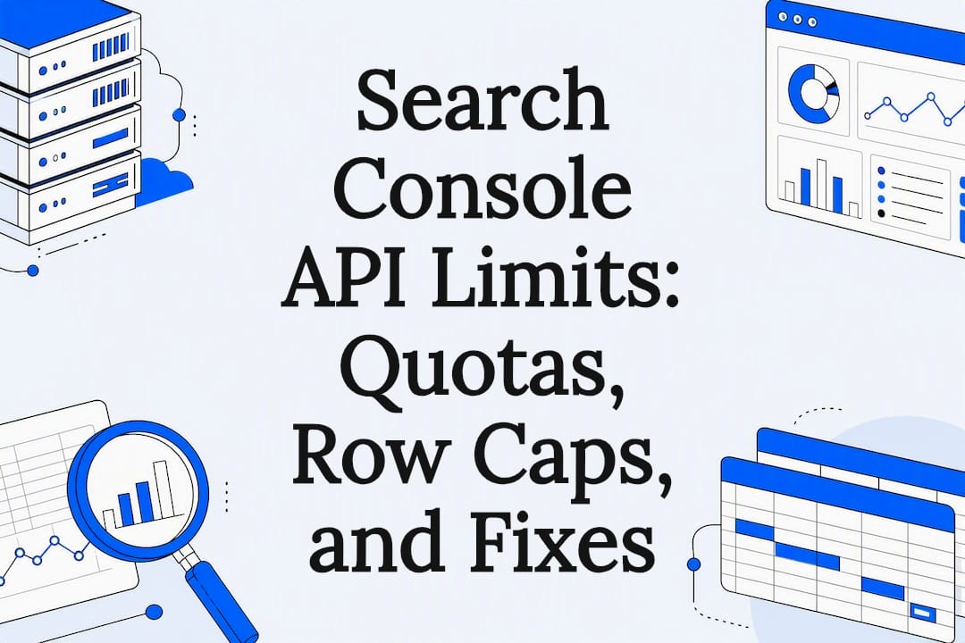 Search Console API Limits: Quotas, Row Caps, and Fixes