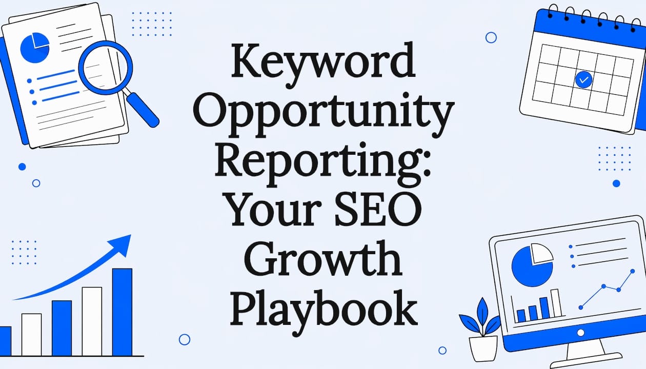 Keyword Opportunity Reporting: Your SEO Growth Playbook