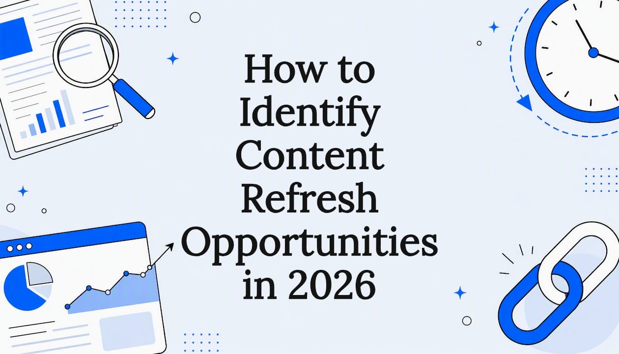 How to Identify Content Refresh Opportunities in 2026