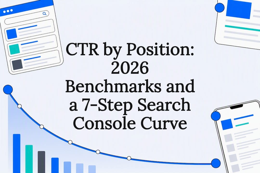 CTR by Position: 2026 Benchmarks and a 7-Step Search Console Curve