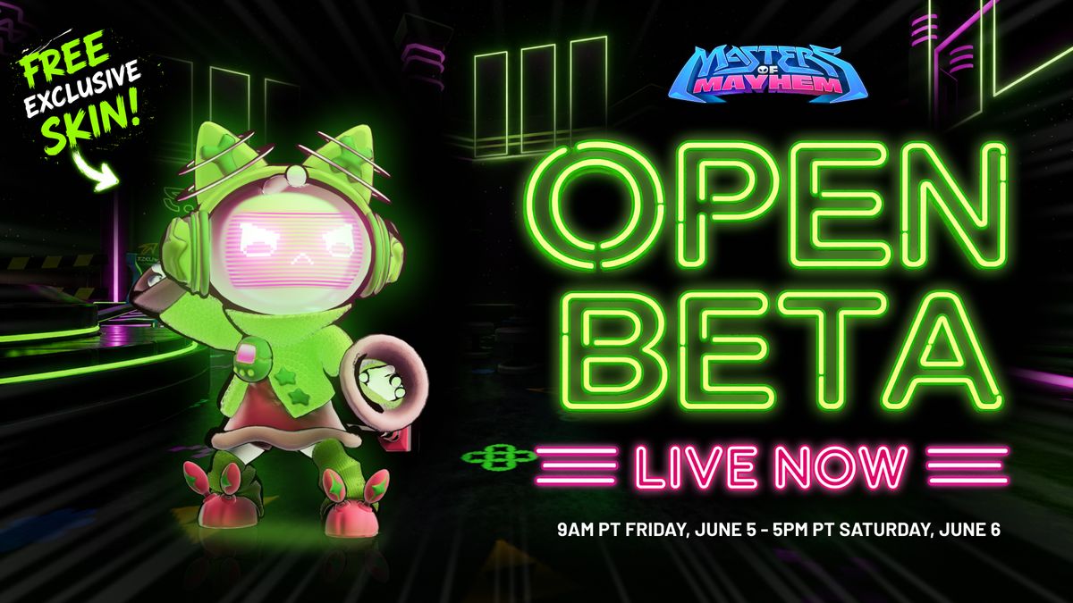 Exclusive Retro Green Digimew Skin