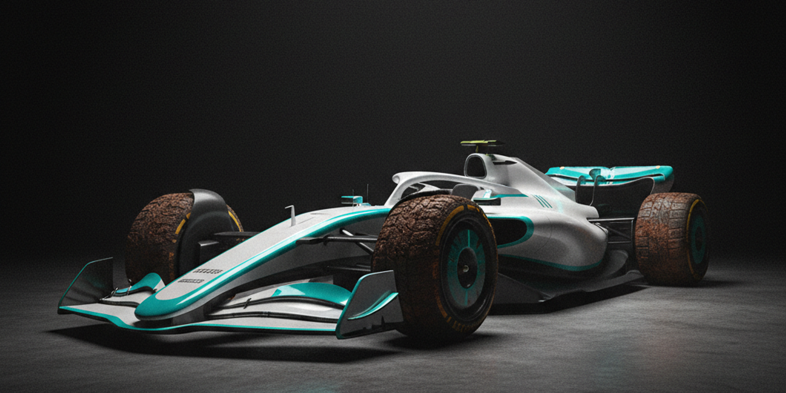 A sleek race car is shown with one mismatched, muddy old truck tire, symbolizing how a bad IP reputation can ruin email