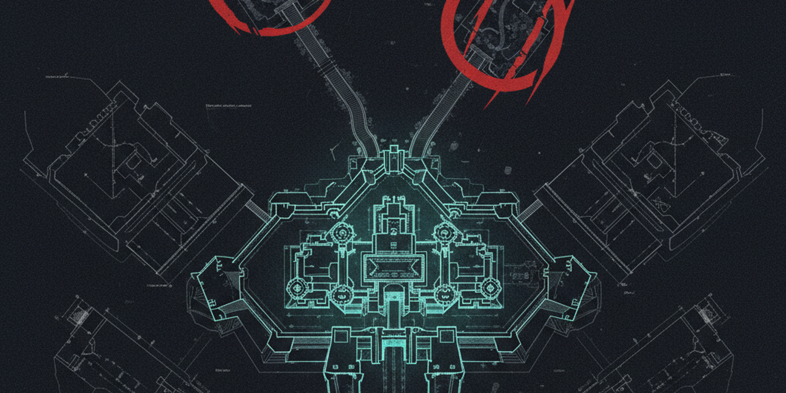 An illustration of fortress blueprints shows a heavily guarded main entrance and two secret side paths, symbolizing emai