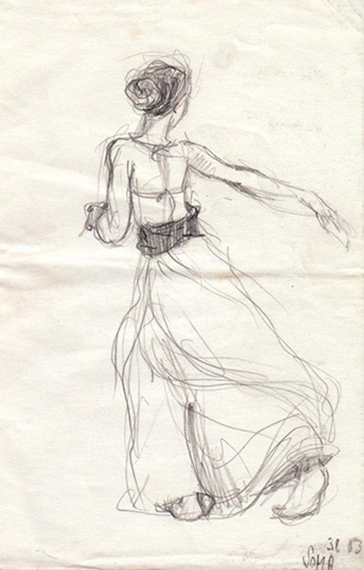 The dancer