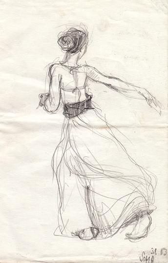 The dancer