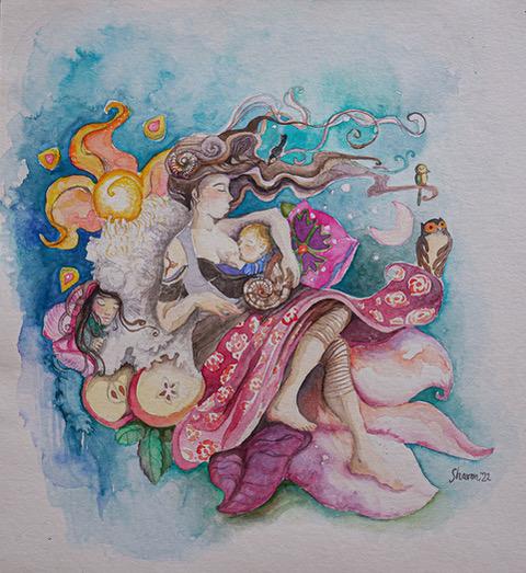 Postkarte Das Nest 2